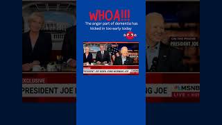 A Heated Phone Call Interview  Joe Biden on MSNBC [upl. by Nelleyram613]