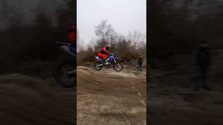 Yamaha WR450F Motocross Jumping [upl. by Nessej]