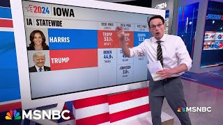 Record shattering Steve Kornacki breaks down historic results in last minute 2024 polling [upl. by Giorgia]