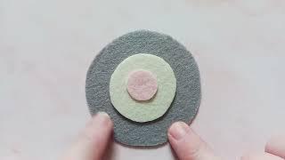 Slow stitching guide  how to make a Penny Mat [upl. by Itsur166]