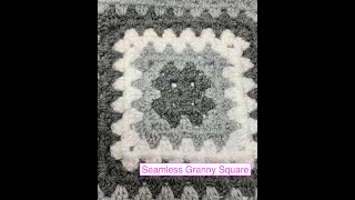 Seamless Granny Square by Candyfloss Crochet Co [upl. by Brandie]