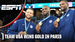 The numbers behind Team USA’s gold medal winning performance vs France  ESPN [upl. by Josephina124]