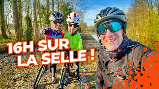 Tu sais quand tu pars mais tu ne sais pas quand tu rentres… De Arras à Warneton 200 km cycling [upl. by Nalced]