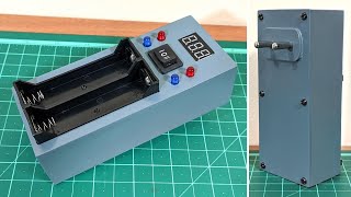 DIY 18650 Lithiumion Battery Charger  How To Make Lithiumion Battery Charger [upl. by Aisiat]