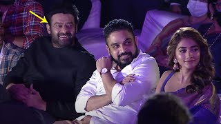 Exclusive Video Prabhas and Pooja Hegde Visuals at Radhe Shyam Pre Release Event  Wall Post [upl. by Waine]