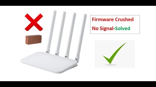 Bricked Mi 4C global Router Recovery by flashing firmware  Updating Problem Solved  Bangla [upl. by Brandon]