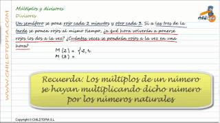 Problemas de múltiplos y divisores [upl. by Sproul]