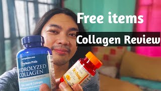 Hydrolyzed Collagen by Puritans Pride Quick Review [upl. by Monica386]