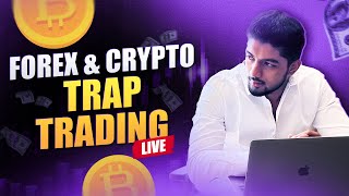 22 Dec  Live Market Analysis for Forex and Crypto  Trap Trading Live [upl. by Hanas]