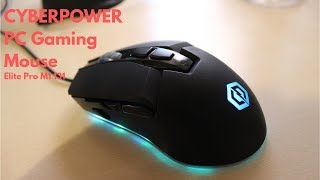 CYBERPOWER PC Elite M1 131 RGB Gaming Mouse REVIEW [upl. by Sremlahc]