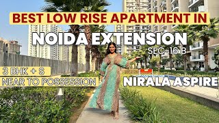 NIRALA ASPIRE Low Rise Apartments Flats in Sector 16B Noida Extension  3 BHK For Sale realestate [upl. by Artina917]