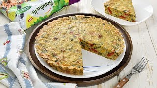 Clafoutis sarat  Tarta cu legume CC Eng Sub  JamilaCuisine [upl. by Jarad]