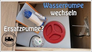 Wohnmobil Wasserpumpe wechseln oder tauschen – Technik Tipps [upl. by Pergrim]