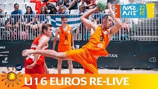 ReLive  Beach Handball EUROs 2016  Day 1  Court 2  Afternoon Session [upl. by Soulier]