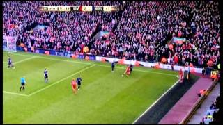 Liverpool 2  1 Man United Kuyts Winning Goal  FA Cup 2012 [upl. by Jakoba]