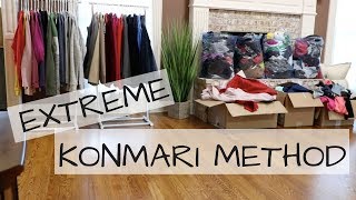 KONMARI METHOD TIDYING UP MASTER CLOSET episode 1 [upl. by Roos7]