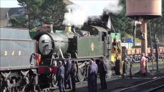 ACTIVITIES AT MINEHEAD STATION 31 OCTOBER 2015 Part 1 [upl. by Reinhardt]