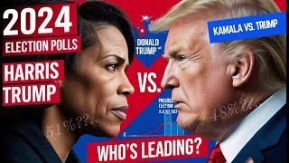 Latest 2024 US Election 40 Polls Harris vs Trump – Whos Leading  Unbiased Analysis amp Insights [upl. by Delisle]