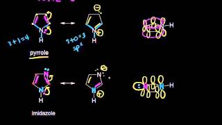 Aromatic heterocycles II  Aromatic Compounds  Organic chemistry  Khan Academy [upl. by Ydor845]