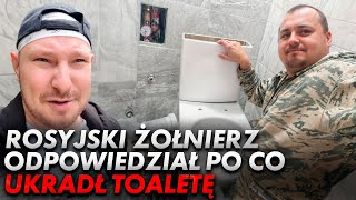 Dlatego rosyjscy żołnierze kradną toalety [upl. by Sheilah391]