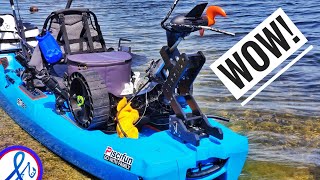 Easy Trolling Motor Install on Bonafide SS127 Torqeedo Ultra Light 403C [upl. by Naitsabes]