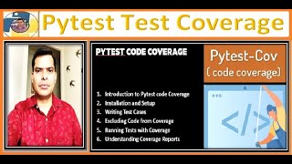 47 Pytest code coverage  pytestcov  coverage on tests html report  installation  Rajiv [upl. by Enrobso]