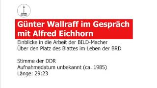 Interview mit Günter Wallraff Stimme der DDR 1985 [upl. by Al]