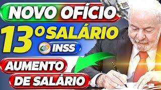 SAIU NOVIDADE para APOSENTADOS e PENSIONISTAS sobre 13 SALÁRIO  AUMENTO de SALÁRIO [upl. by Wane]