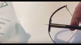 Wish unboxing toothpick mini crossbow and build [upl. by Gilmore]