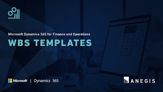 Microsoft Dynamics 365 for Finance and Operations WBS Templates [upl. by Eniamart]