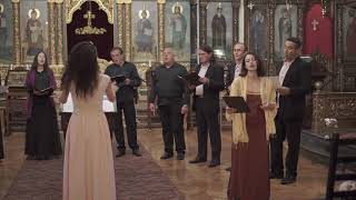 Agni Parthene\Ἁγνὴ Παρθένε\Чистая Дево  Denitza Seraphim amp SpasenieSalvation CHOIR [upl. by Otter]