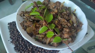 Easy Pepper Chicken Kerala Style Pepper Chicken In Malayalam by Shinis kitchen [upl. by Qiratla]