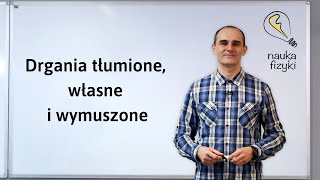 55 Drgania Tłumione Własne i Wymuszone Drgania Mechaniczne [upl. by Ayar]