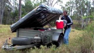 Gordigear Savannah  out west with our camper trailer tent [upl. by Babby]