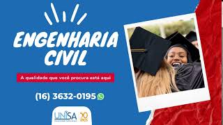 Engenharia Civil EAD é na Unisa [upl. by Ecnarrat]