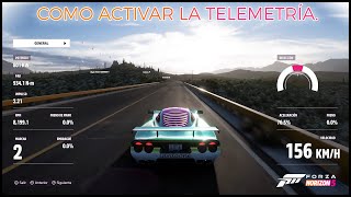 Como Activar la Telemetría  Forza Horizon 5 [upl. by Anaiuq]