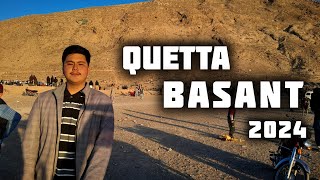 Quetta Basant 2024  Dam Point  Celebrating Basant festival in Quetta Mariabad [upl. by Ayotahc478]