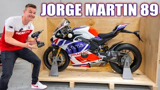 Unboxing the NEW Ducati Panigale V4 Jorge Martin Moto GP Replica 1189 [upl. by Gasser]