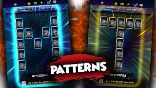 GLOBAL AND PERSONAL PATTERN IN WWE SUPERCARD FOR 6242021 [upl. by Ahel]