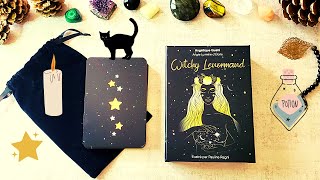 ORACLE WITCHY LENORMAND ⭐ Présentation complète de mon oracle divinatoire magique et poétique 🌜🔮🐈‍⬛ [upl. by Nortyad581]