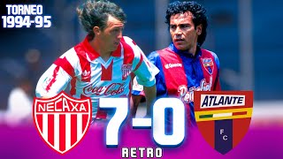 PALIZA en el Azteca ⚡ Necaxa 70 Atlante 🐴 Jornada 10  Temporada 199495 [upl. by Gnoud]