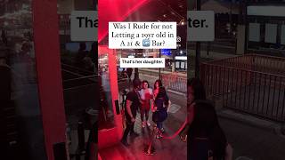 Was I Rude not letting a 19yr old in⁉️ doorman funny downtownhouston viral bouncer htx age [upl. by Ginevra]