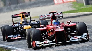 Formula 1 Monza 2012  V8 Fly By PURE SOUND [upl. by Inahteb]