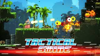 Broforce  February Update Trailer [upl. by Annenn]