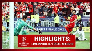 HIGHLIGHTS Liverpool 01 Real Madrid  Heartbreak for the Reds in Paris [upl. by Yadrahs]