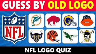 Can You Guess the NFL Team by Their OLD Logo 🏈 NFL Quiz [upl. by Lorollas]