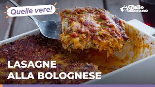 LASAGNE ALLA BOLOGNESE  Ricetta originale al 100 [upl. by Wyck871]