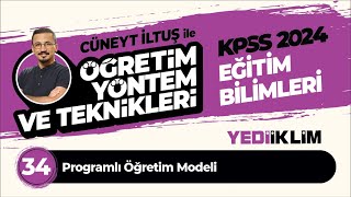 34  Programlı Öğretim Modeli  Cüneyt İLTUŞ [upl. by Capriola]