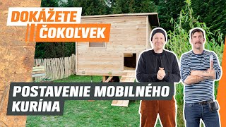 Postavte si drevený mobilný kurín pre sliepky [upl. by Laurice560]