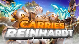 Unranked to GM REINHARDT Overwatch 2 GUIDE [upl. by Ylekalb]